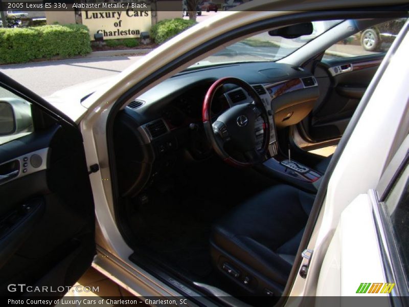 Alabaster Metallic / Black 2005 Lexus ES 330