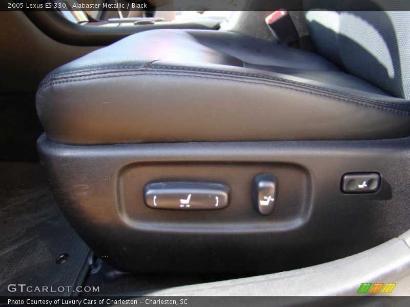 Alabaster Metallic / Black 2005 Lexus ES 330