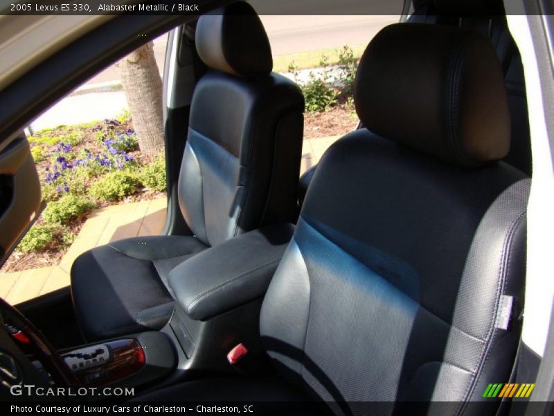 Alabaster Metallic / Black 2005 Lexus ES 330