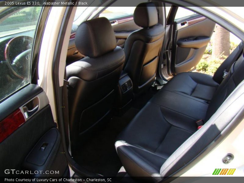 Alabaster Metallic / Black 2005 Lexus ES 330