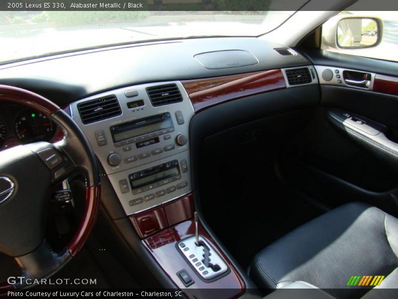 Alabaster Metallic / Black 2005 Lexus ES 330