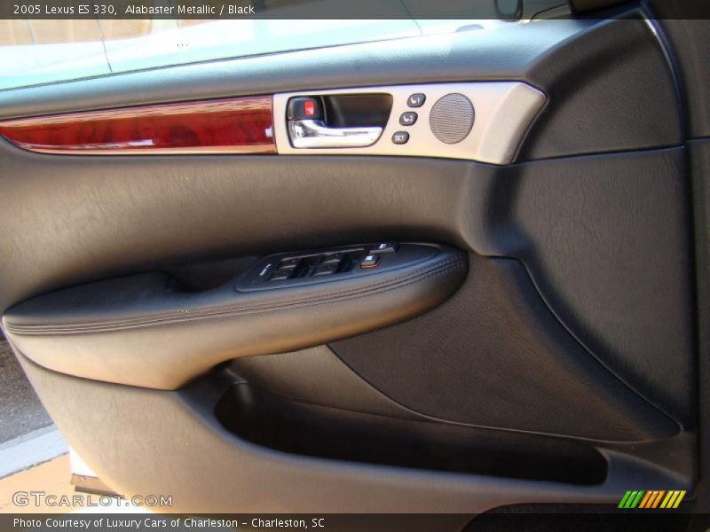 Alabaster Metallic / Black 2005 Lexus ES 330
