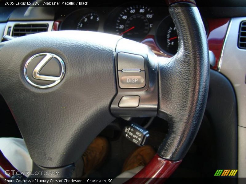 Alabaster Metallic / Black 2005 Lexus ES 330