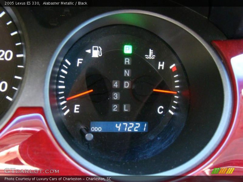 Alabaster Metallic / Black 2005 Lexus ES 330
