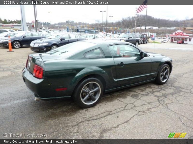  2008 Mustang Bullitt Coupe Highland Green Metallic
