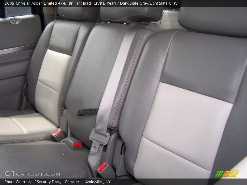  2009 Aspen Limited 4x4 Dark Slate Gray/Light Slate Gray Interior