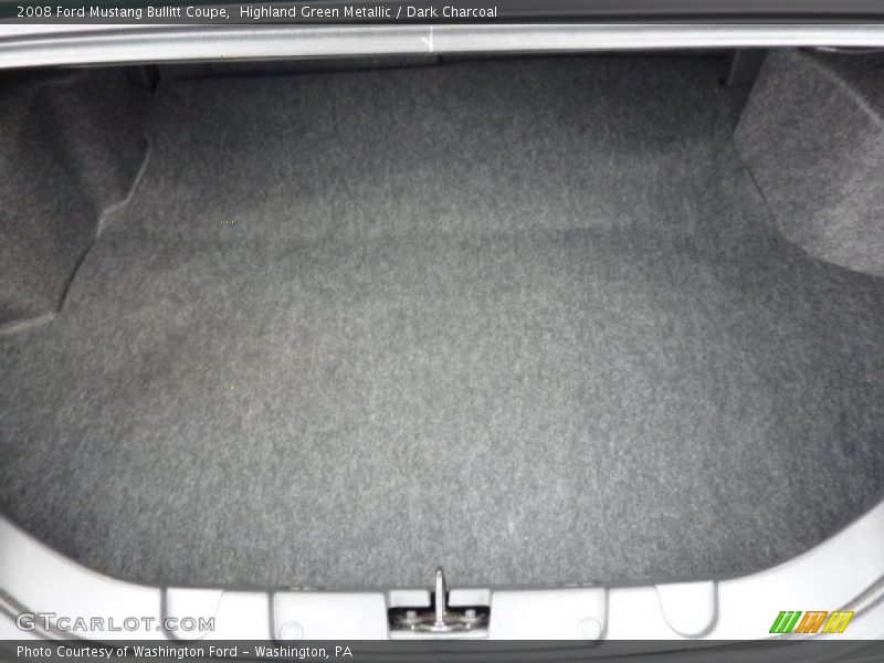  2008 Mustang Bullitt Coupe Trunk