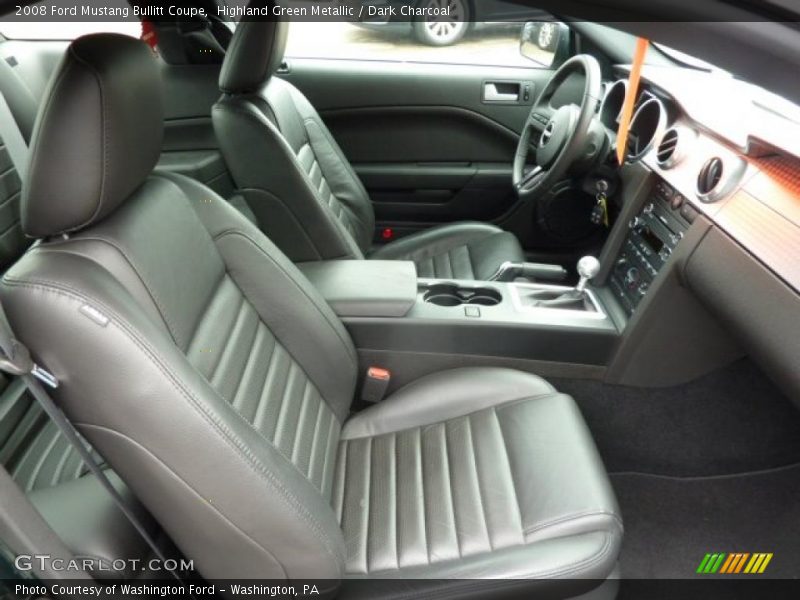  2008 Mustang Bullitt Coupe Dark Charcoal Interior