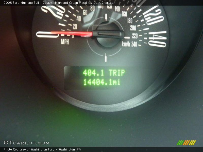 Highland Green Metallic / Dark Charcoal 2008 Ford Mustang Bullitt Coupe