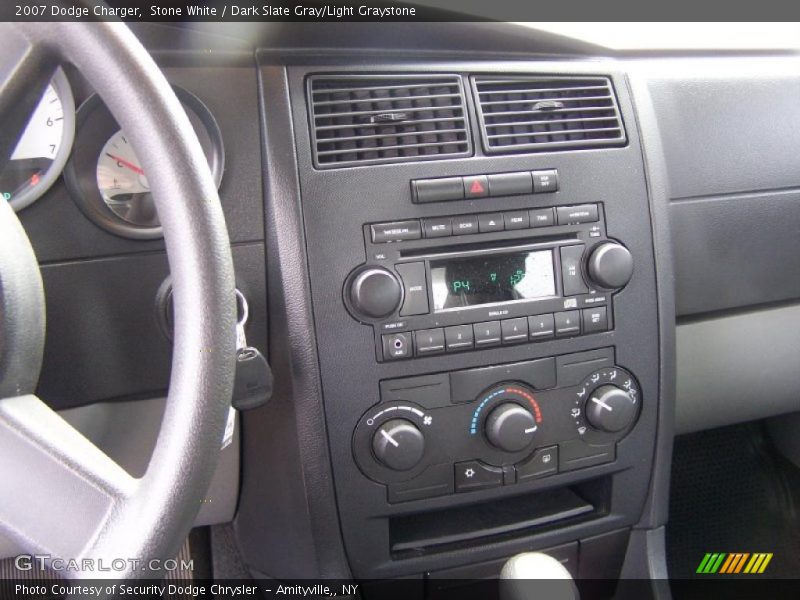 Stone White / Dark Slate Gray/Light Graystone 2007 Dodge Charger