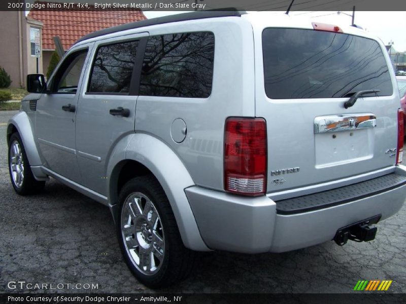 Bright Silver Metallic / Dark Slate Gray 2007 Dodge Nitro R/T 4x4