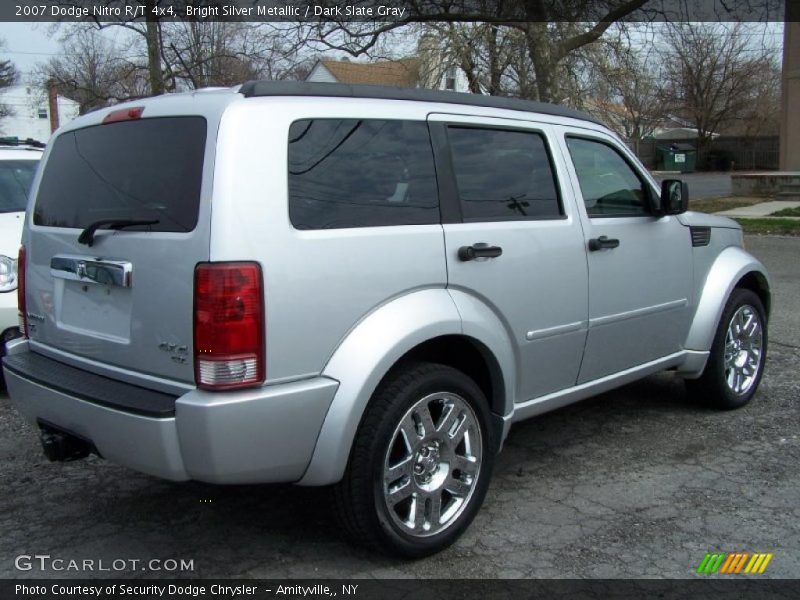 Bright Silver Metallic / Dark Slate Gray 2007 Dodge Nitro R/T 4x4