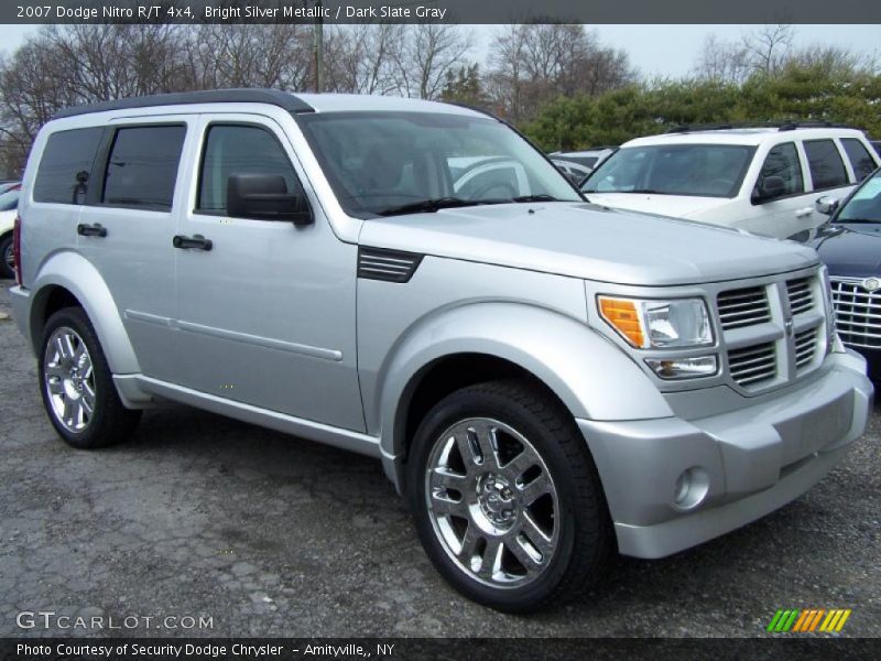 Bright Silver Metallic / Dark Slate Gray 2007 Dodge Nitro R/T 4x4