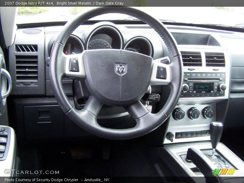 Bright Silver Metallic / Dark Slate Gray 2007 Dodge Nitro R/T 4x4