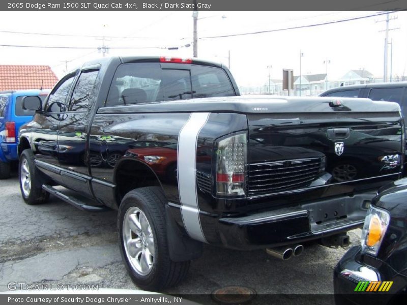 Black / Dark Slate Gray 2005 Dodge Ram 1500 SLT Quad Cab 4x4