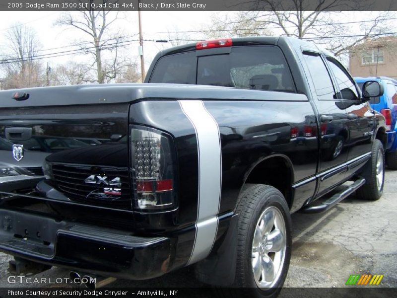 Black / Dark Slate Gray 2005 Dodge Ram 1500 SLT Quad Cab 4x4