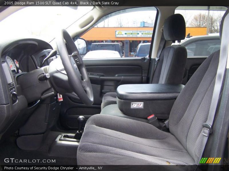 Black / Dark Slate Gray 2005 Dodge Ram 1500 SLT Quad Cab 4x4
