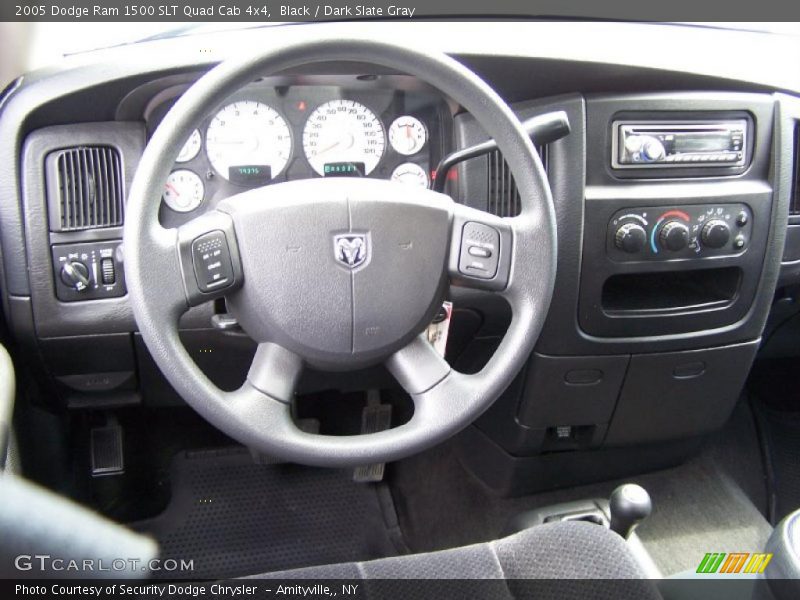 Black / Dark Slate Gray 2005 Dodge Ram 1500 SLT Quad Cab 4x4