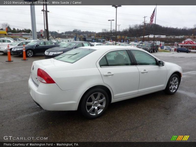 White Suede / Camel 2010 Mercury Milan V6 Premier
