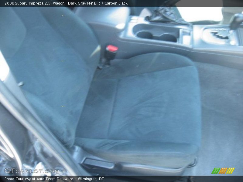 Dark Gray Metallic / Carbon Black 2008 Subaru Impreza 2.5i Wagon