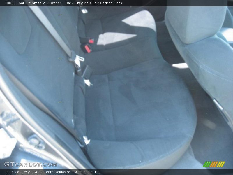 Dark Gray Metallic / Carbon Black 2008 Subaru Impreza 2.5i Wagon