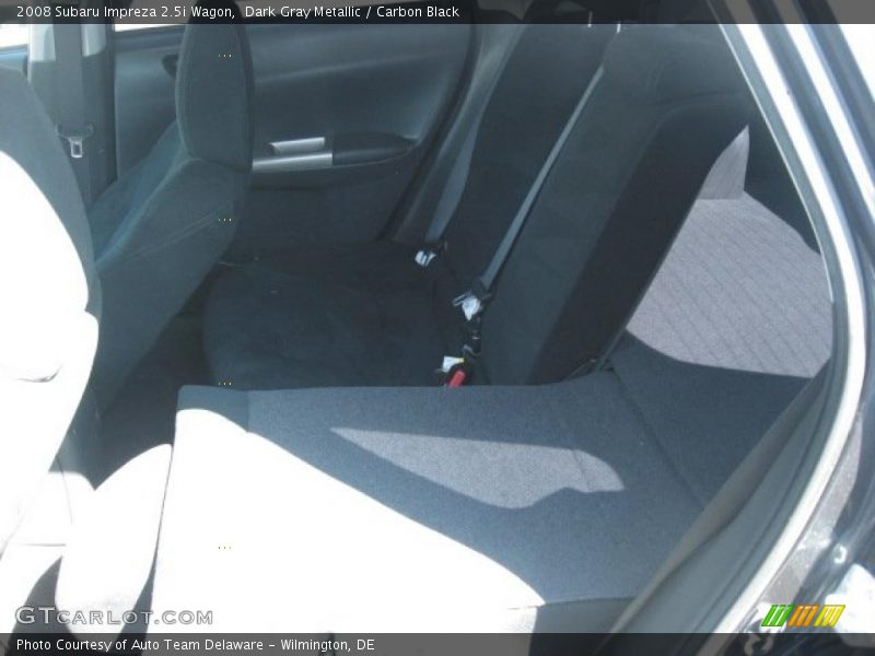 Dark Gray Metallic / Carbon Black 2008 Subaru Impreza 2.5i Wagon