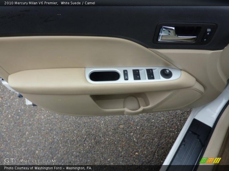 White Suede / Camel 2010 Mercury Milan V6 Premier