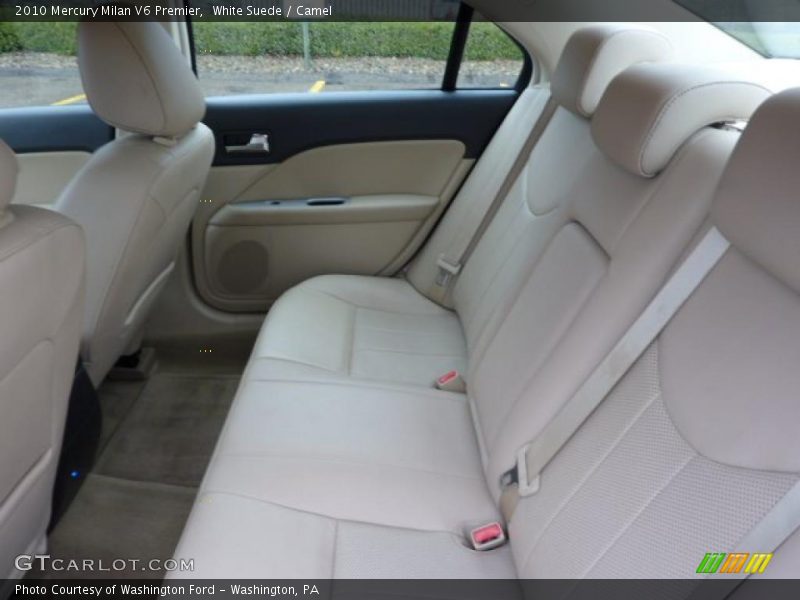 White Suede / Camel 2010 Mercury Milan V6 Premier