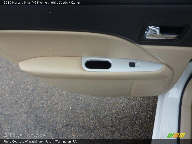 White Suede / Camel 2010 Mercury Milan V6 Premier