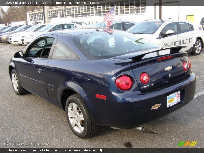 Imperial Blue Metallic / Ebony 2008 Chevrolet Cobalt LT Coupe