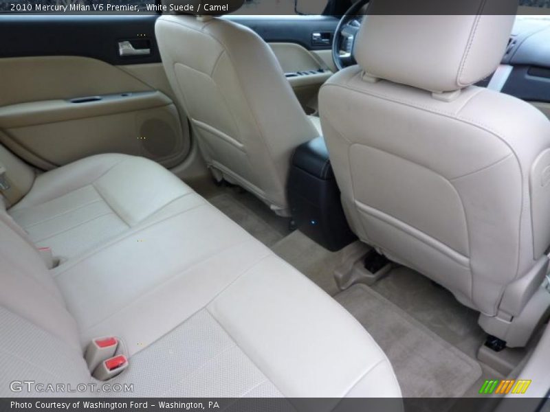 White Suede / Camel 2010 Mercury Milan V6 Premier