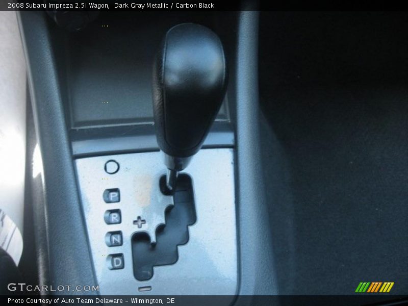 Dark Gray Metallic / Carbon Black 2008 Subaru Impreza 2.5i Wagon
