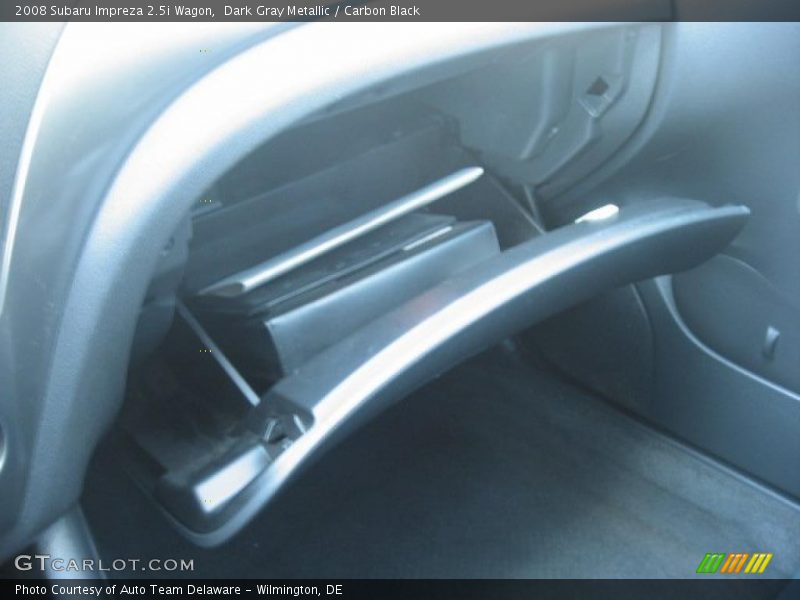 Dark Gray Metallic / Carbon Black 2008 Subaru Impreza 2.5i Wagon