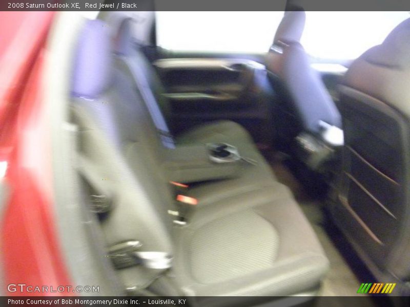 Red Jewel / Black 2008 Saturn Outlook XE