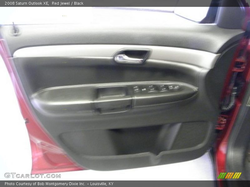 Red Jewel / Black 2008 Saturn Outlook XE