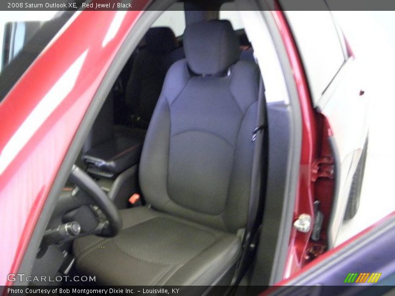 Red Jewel / Black 2008 Saturn Outlook XE