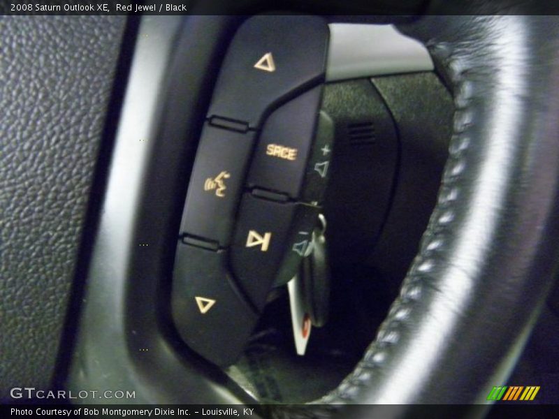 Red Jewel / Black 2008 Saturn Outlook XE