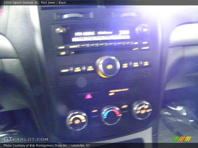 Red Jewel / Black 2008 Saturn Outlook XE