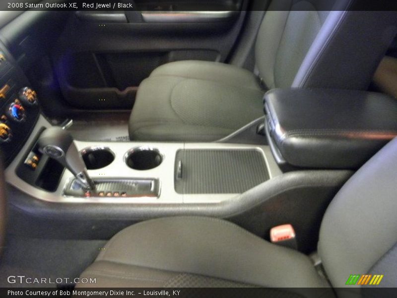 Red Jewel / Black 2008 Saturn Outlook XE