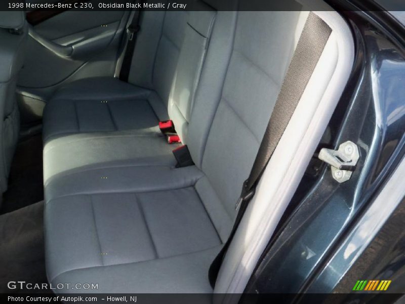 Obsidian Black Metallic / Gray 1998 Mercedes-Benz C 230