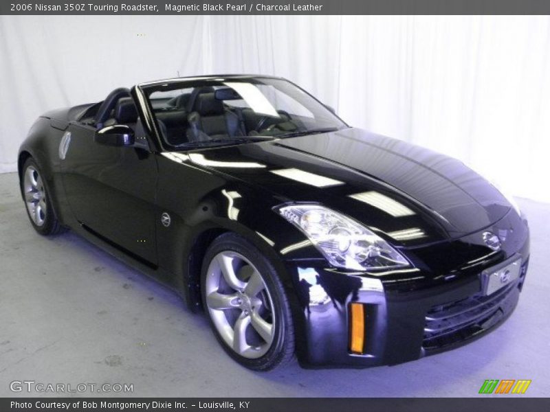 Magnetic Black Pearl / Charcoal Leather 2006 Nissan 350Z Touring Roadster