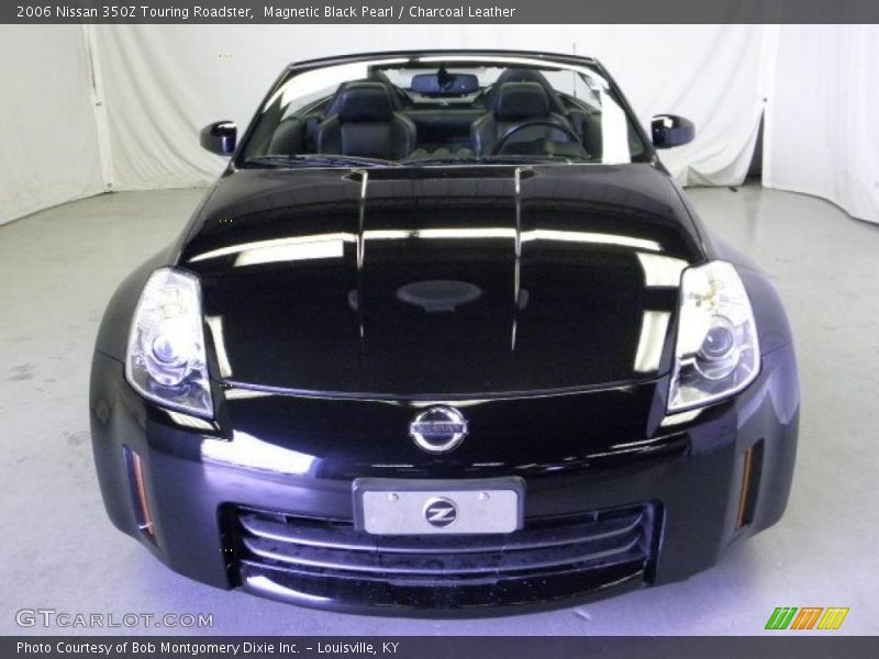 Magnetic Black Pearl / Charcoal Leather 2006 Nissan 350Z Touring Roadster