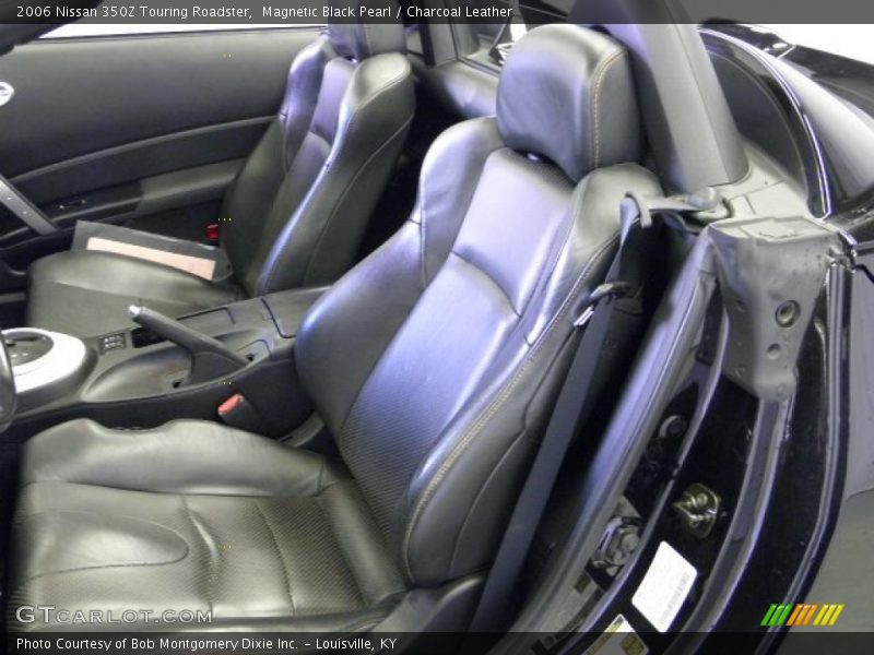 Magnetic Black Pearl / Charcoal Leather 2006 Nissan 350Z Touring Roadster