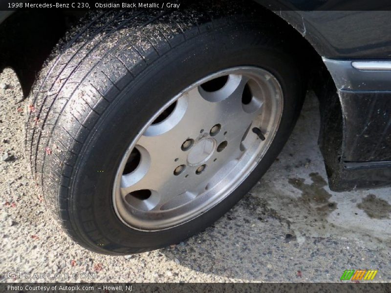 Obsidian Black Metallic / Gray 1998 Mercedes-Benz C 230