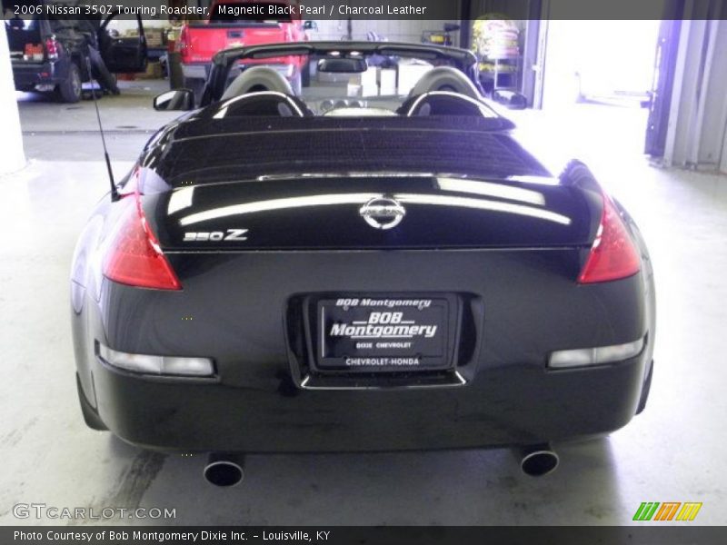 Magnetic Black Pearl / Charcoal Leather 2006 Nissan 350Z Touring Roadster