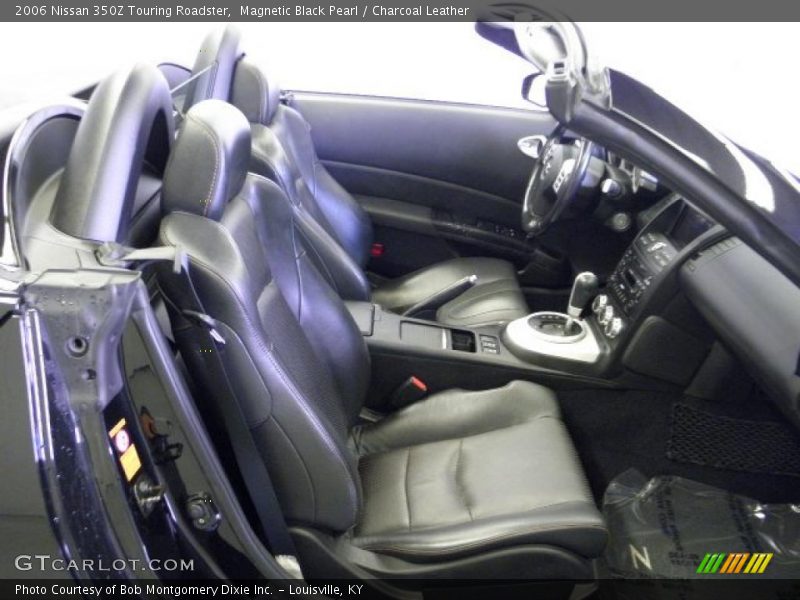 Magnetic Black Pearl / Charcoal Leather 2006 Nissan 350Z Touring Roadster