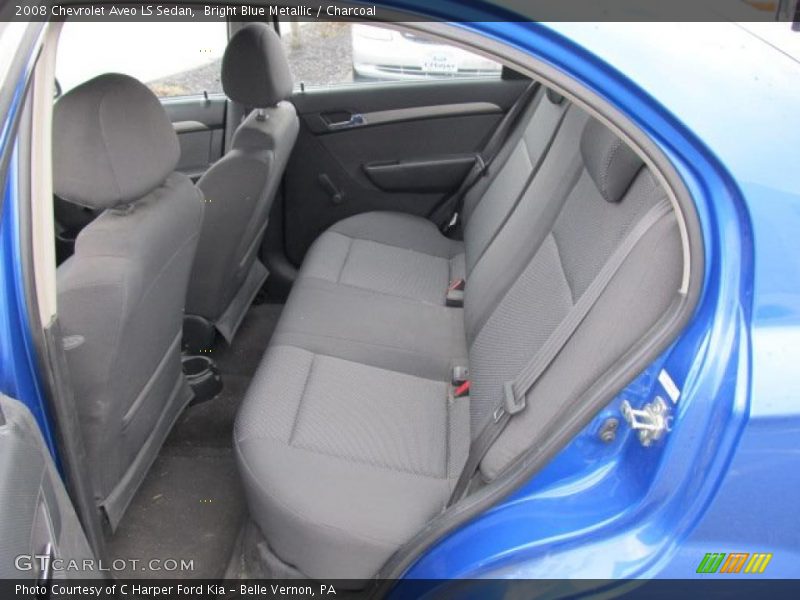 Bright Blue Metallic / Charcoal 2008 Chevrolet Aveo LS Sedan