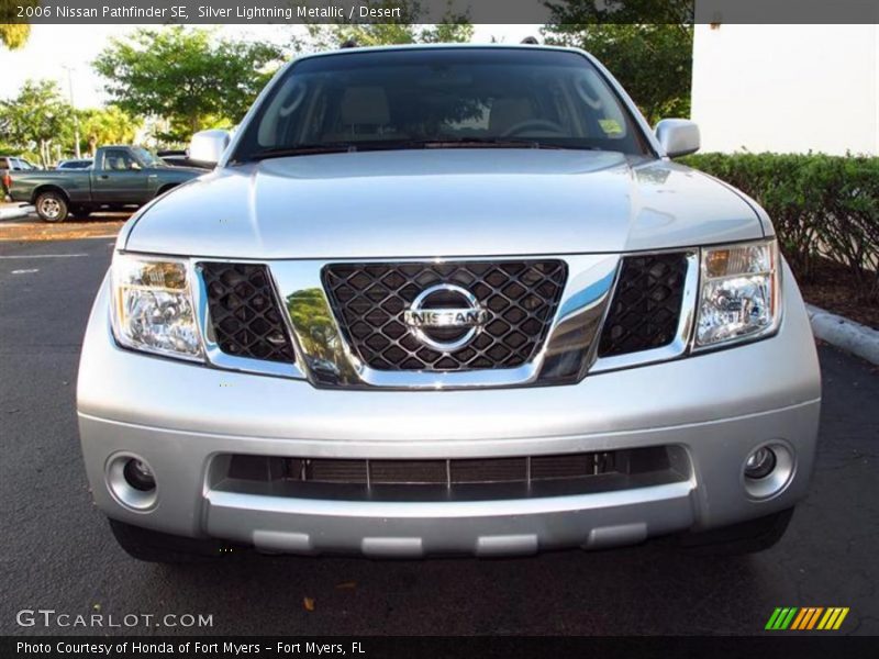Silver Lightning Metallic / Desert 2006 Nissan Pathfinder SE