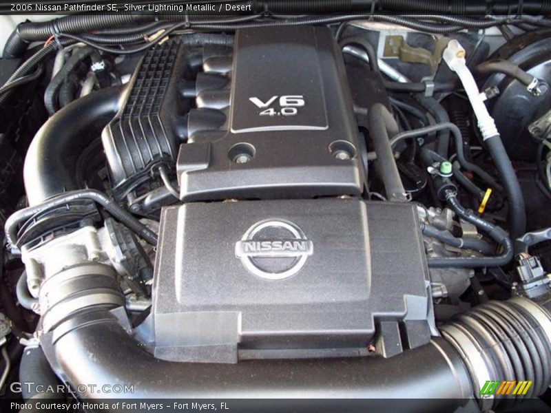 Silver Lightning Metallic / Desert 2006 Nissan Pathfinder SE
