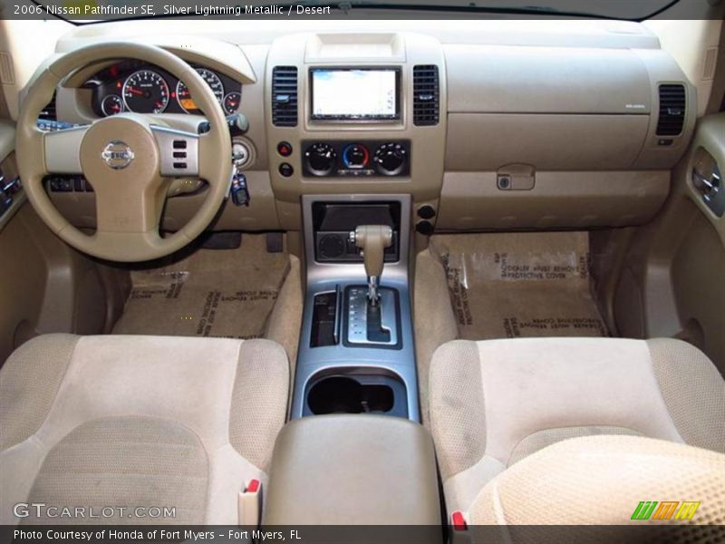 Silver Lightning Metallic / Desert 2006 Nissan Pathfinder SE